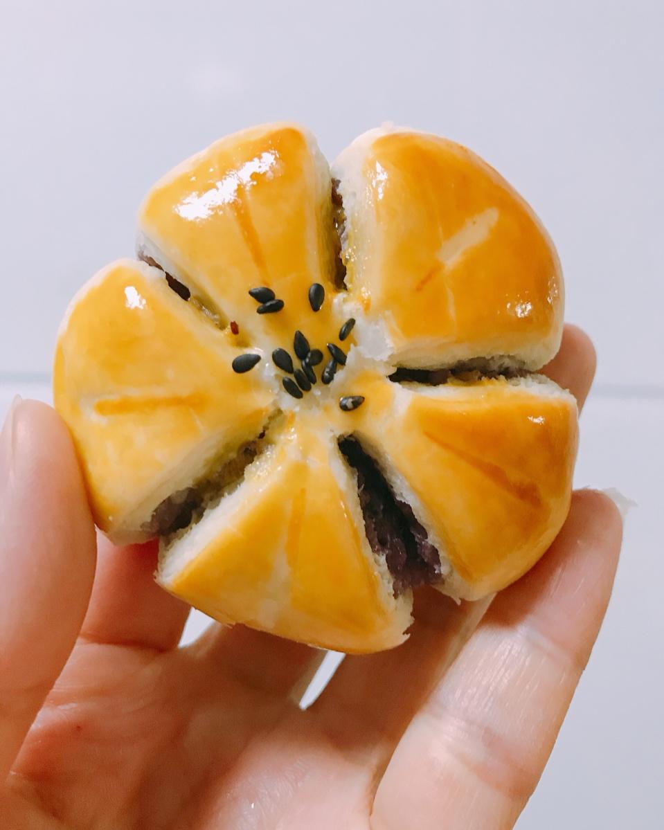 香芋梅花酥