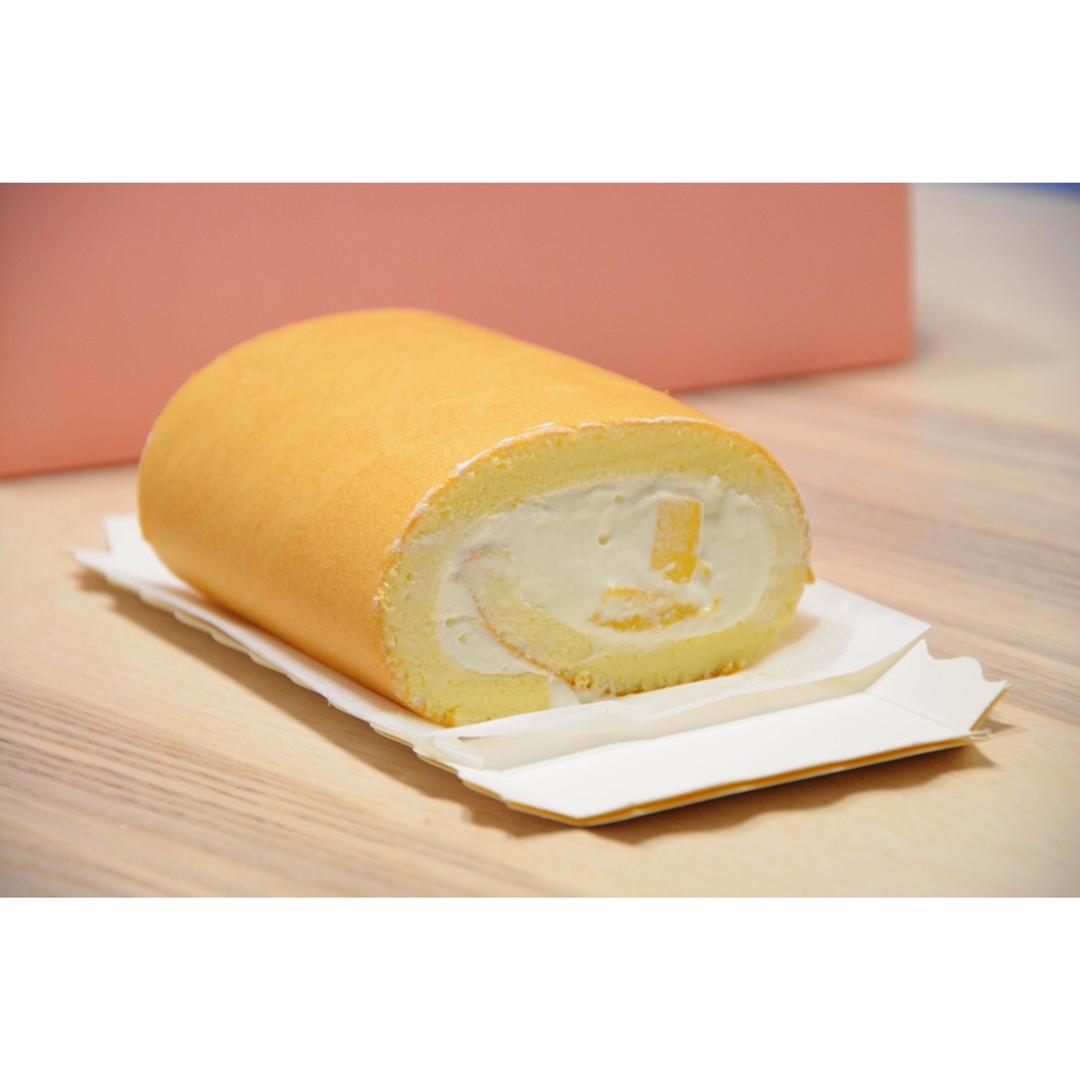 胖乎乎奶油芒果卷/不开裂不掉皮全过程详细图解烘焙视频/蛋糕篇6：「厚卷」