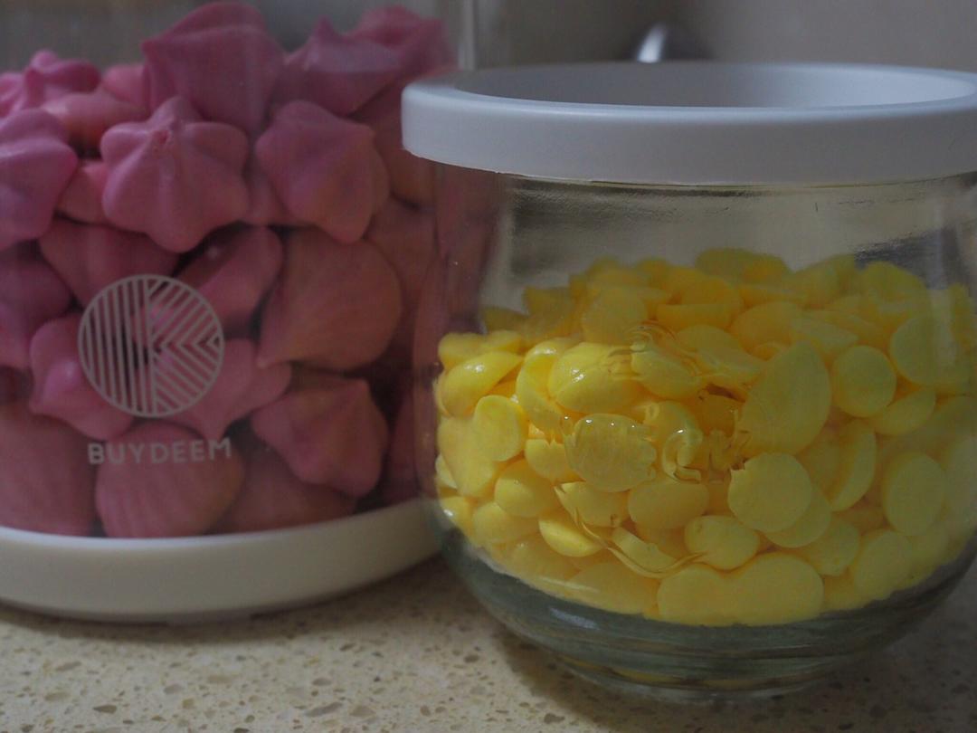 入口即化的无添加蛋黄溶豆