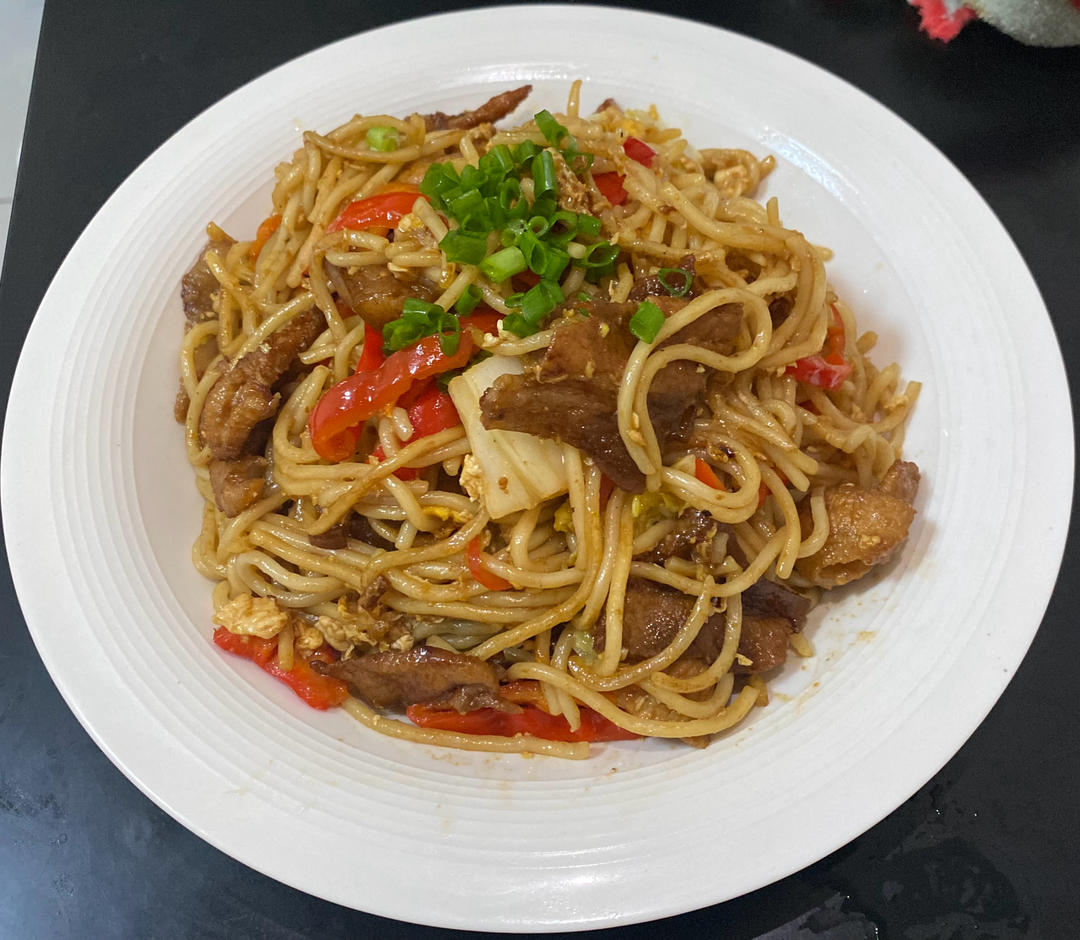 🍜最简单最好吃的家常炒面