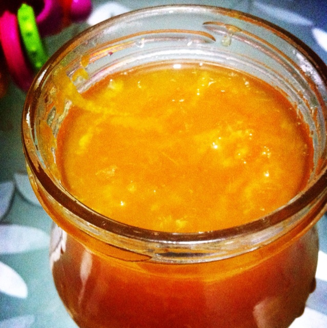 猫的小妞做的橘子酱