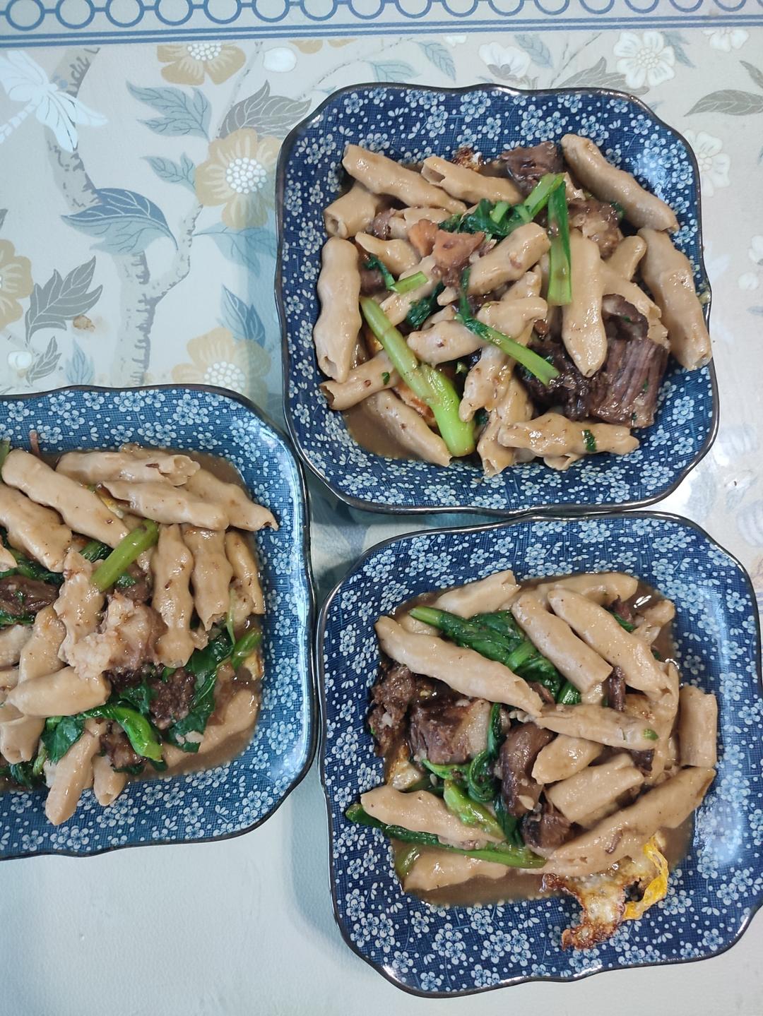 手握莜面