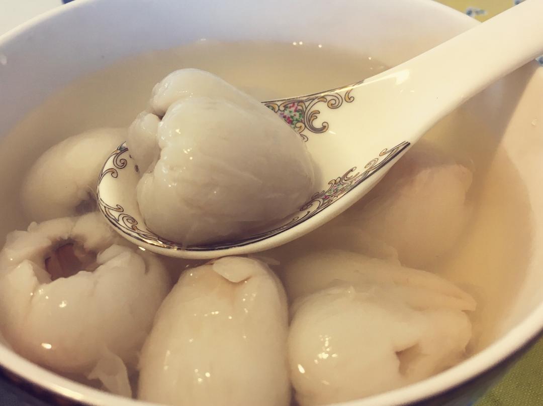 荔枝糖水罐头-附不上火的方法