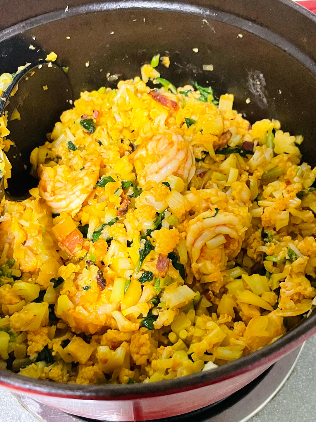 哪都有：菜花饭cauliflower rice