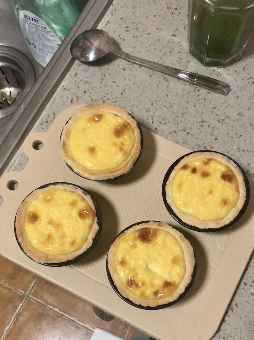 外酥里嫩，超过瘾的德式布丁塔，巨好吃