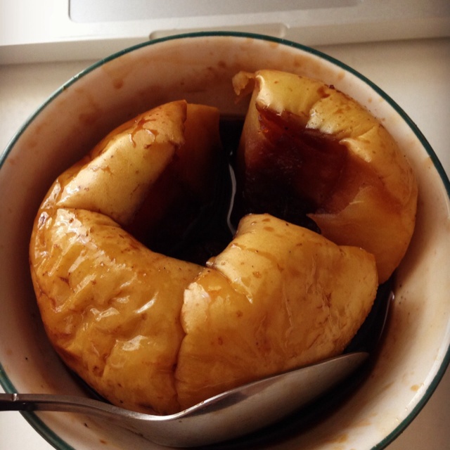 快手红糖苹果(微波炉版)