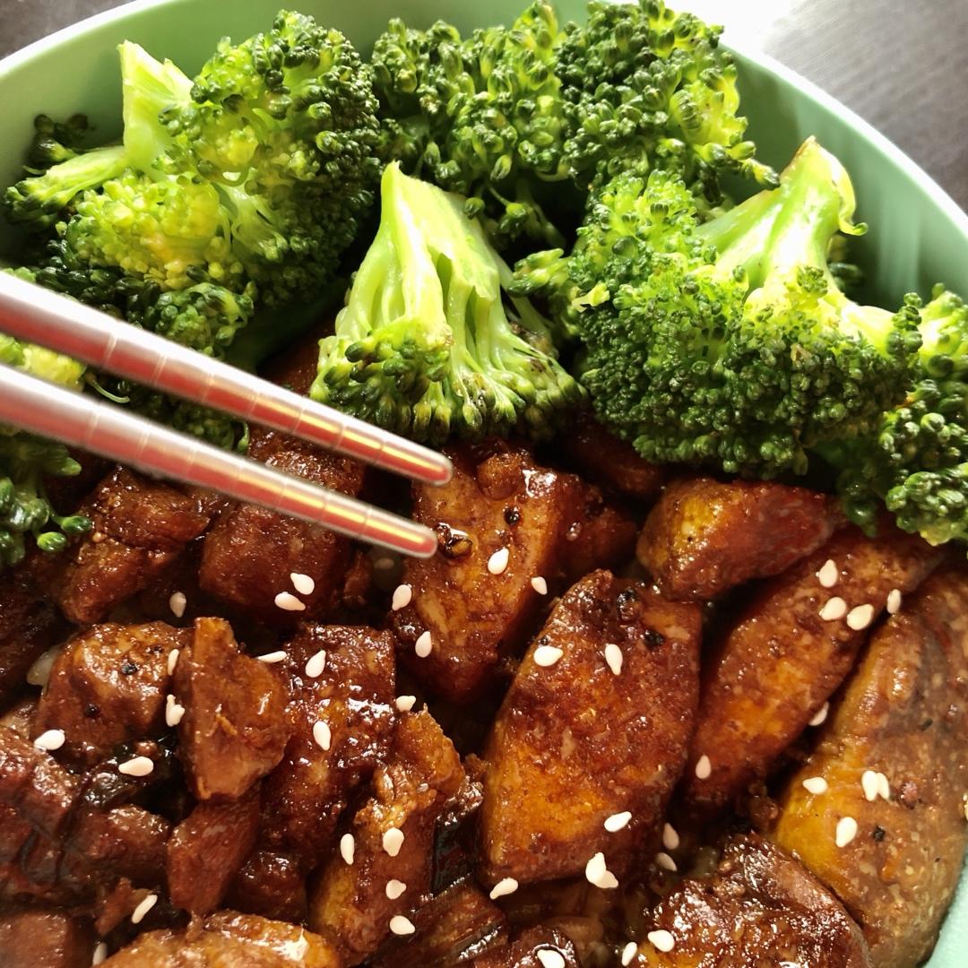 照烧龙利鱼饭