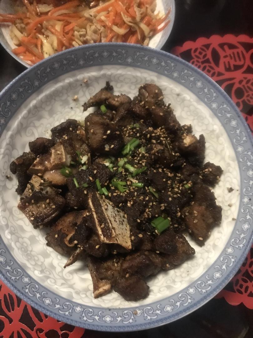 吃不到膻味的比烧烤更好吃的孜然羊肉🐏