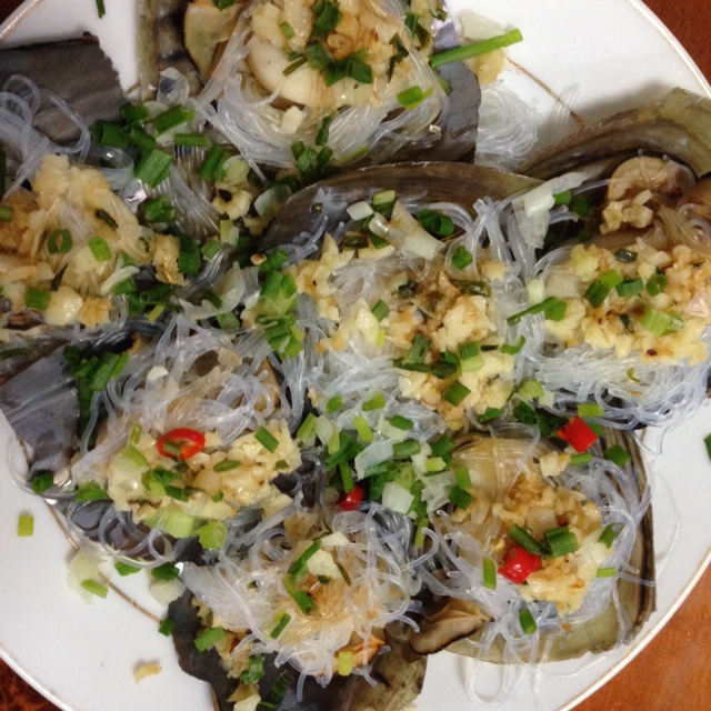 蒜蓉粉丝蒸带子