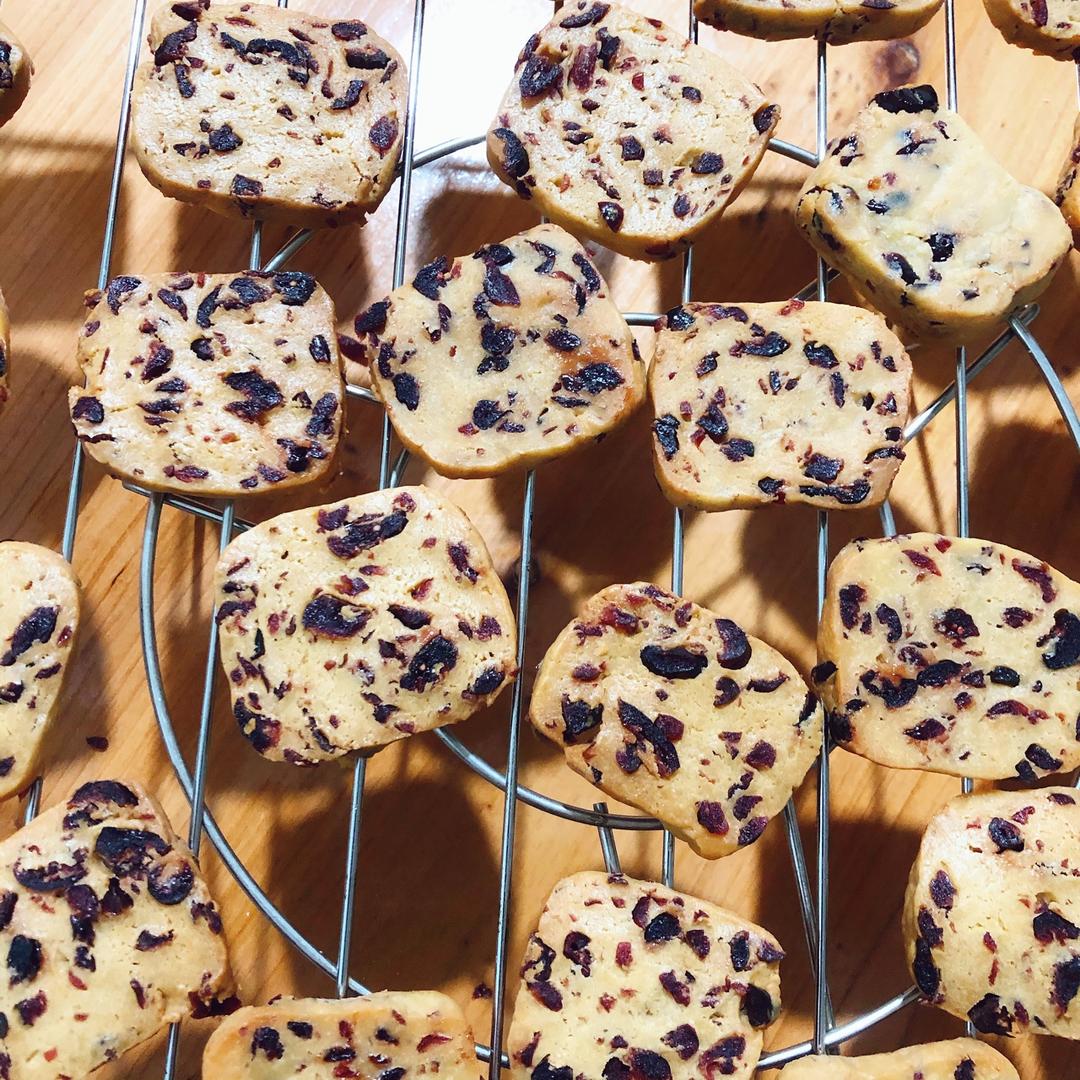 低糖少油版蔓越莓饼干