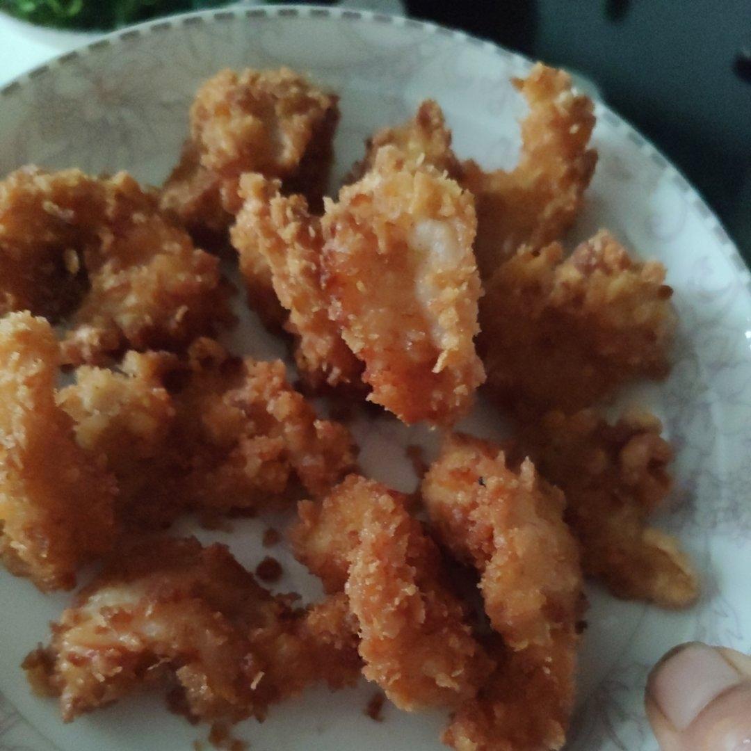 软炸虾仁 简单又好吃的软嫩虾仁做法