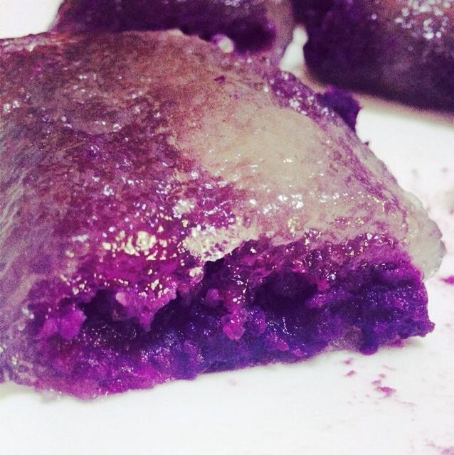 水晶紫薯的做法