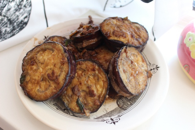 鱼香茄饼