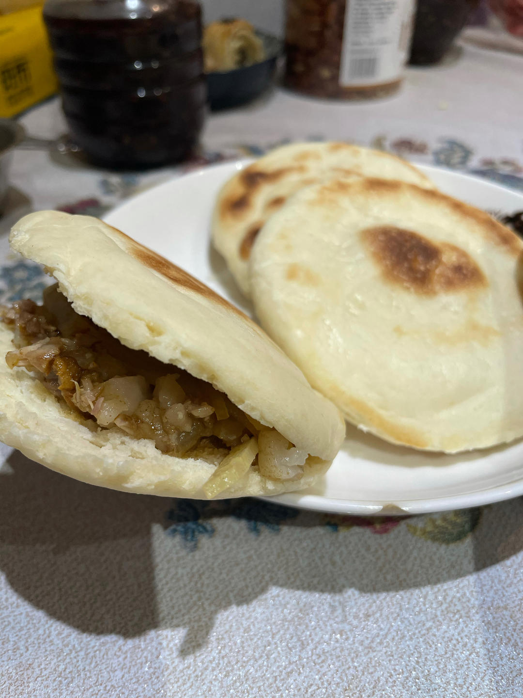 肉夹馍(白吉馍的制作)