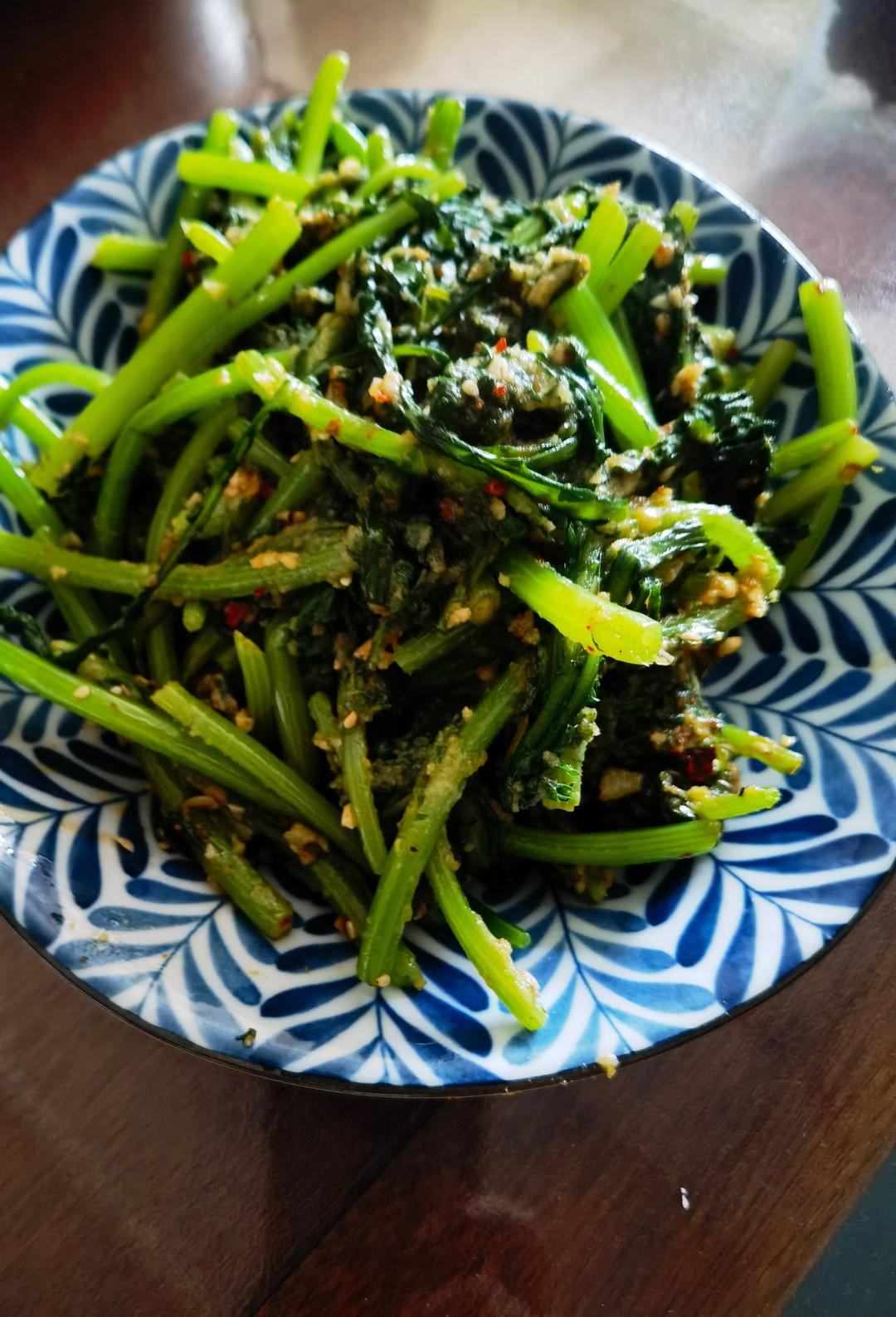 粉蒸茼蒿