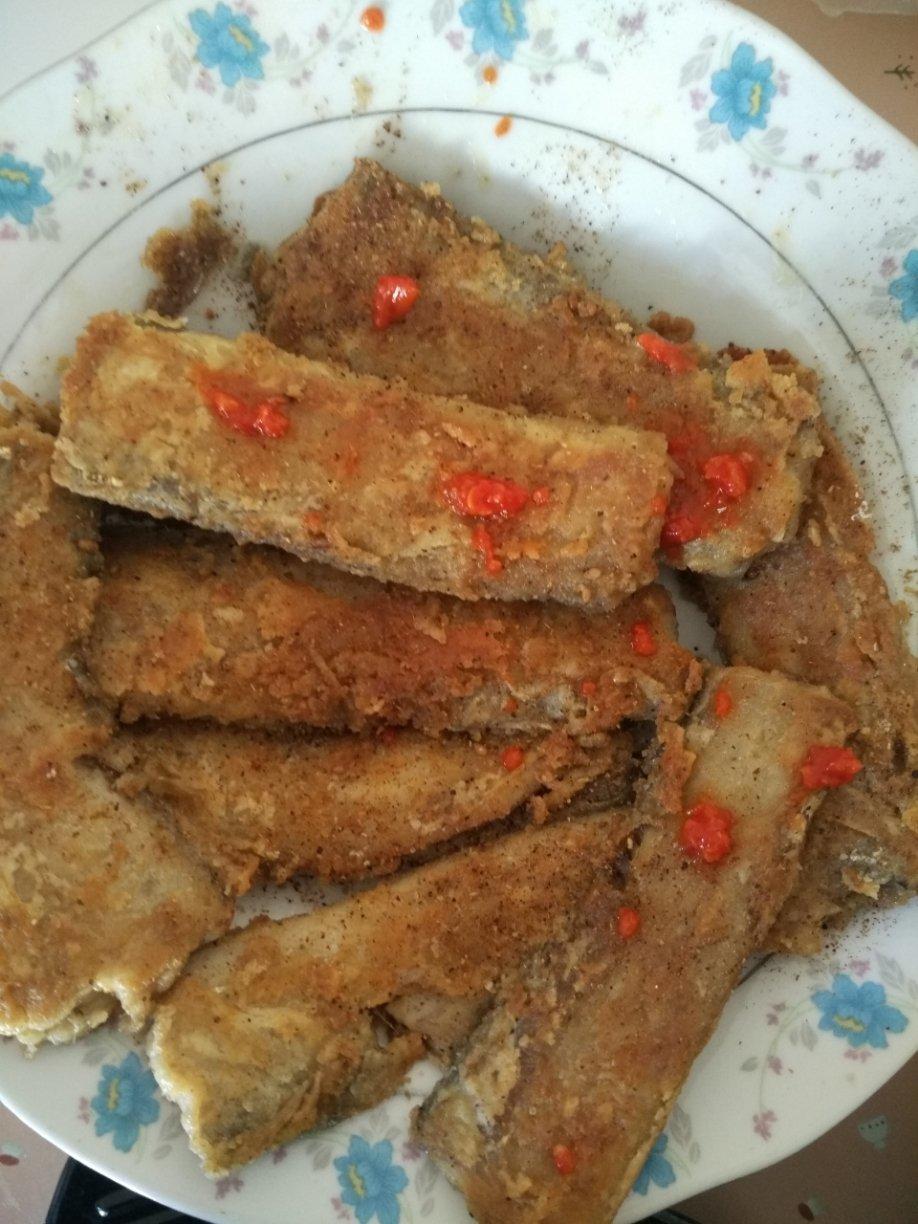 椒盐带鱼