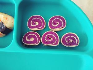 紫薯鸡蛋卷·辅食的做法 步骤5