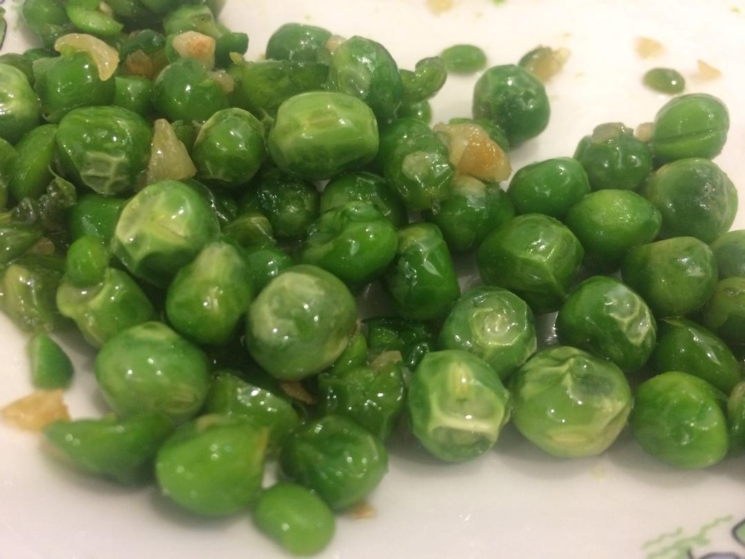清炒豌豆米