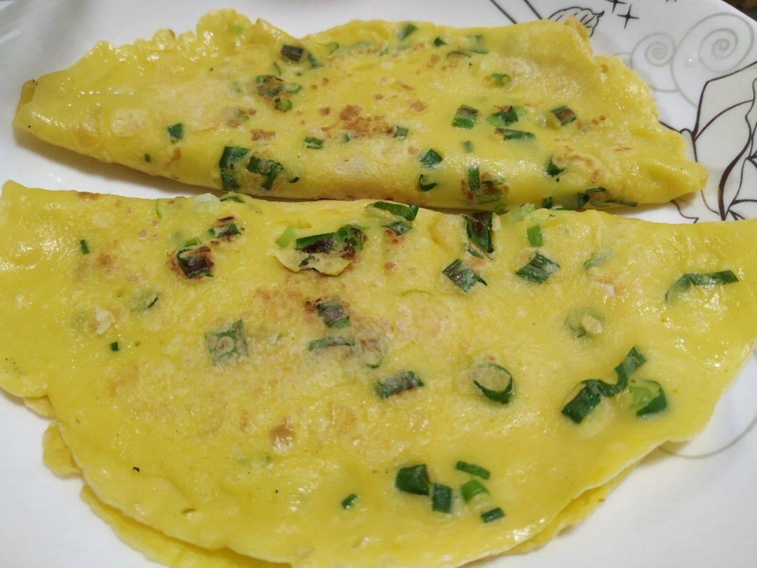 葱花鸡蛋饼