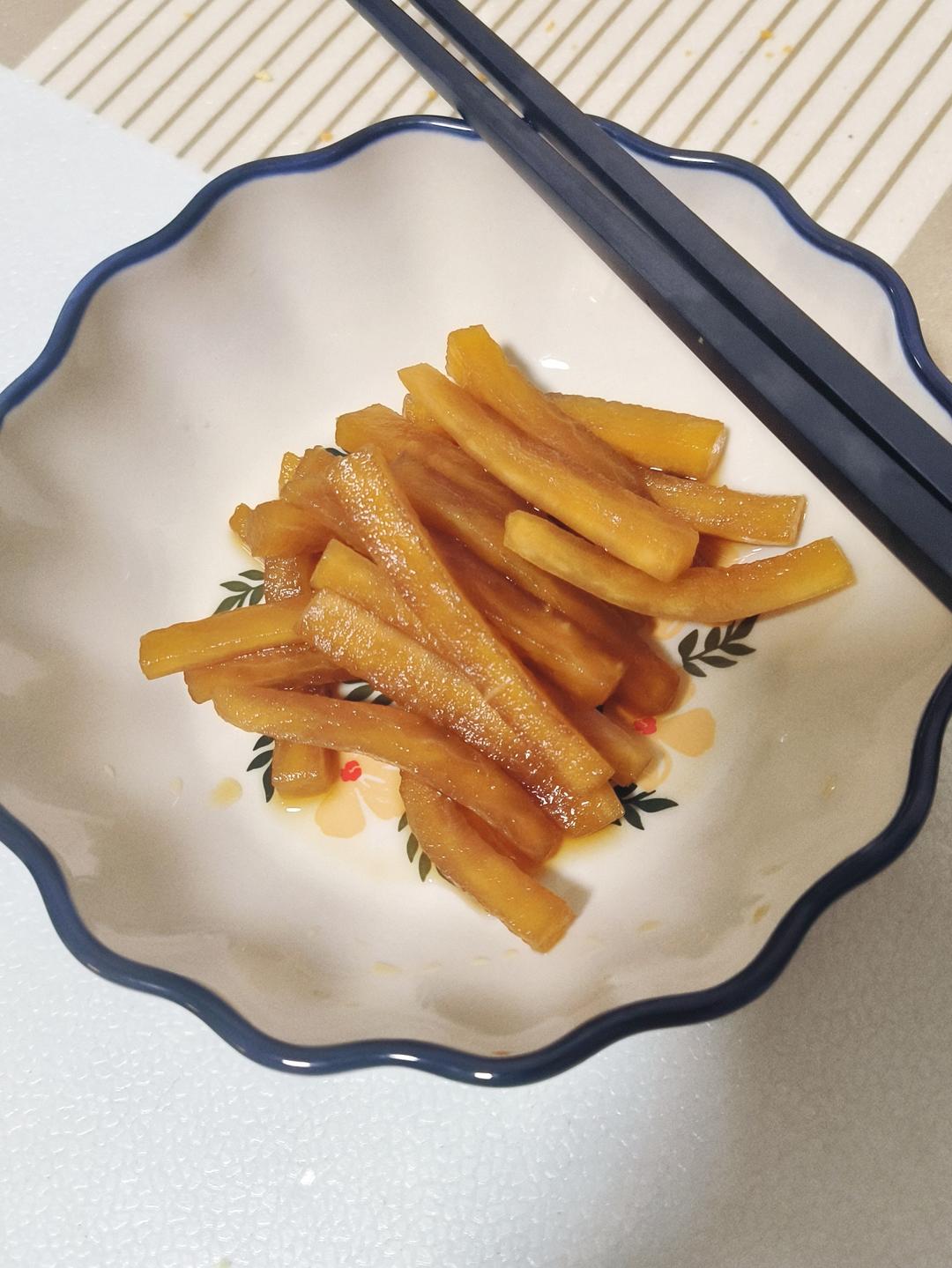 家常调料腌出秒杀市面一切咸菜的脆爽可口白萝卜