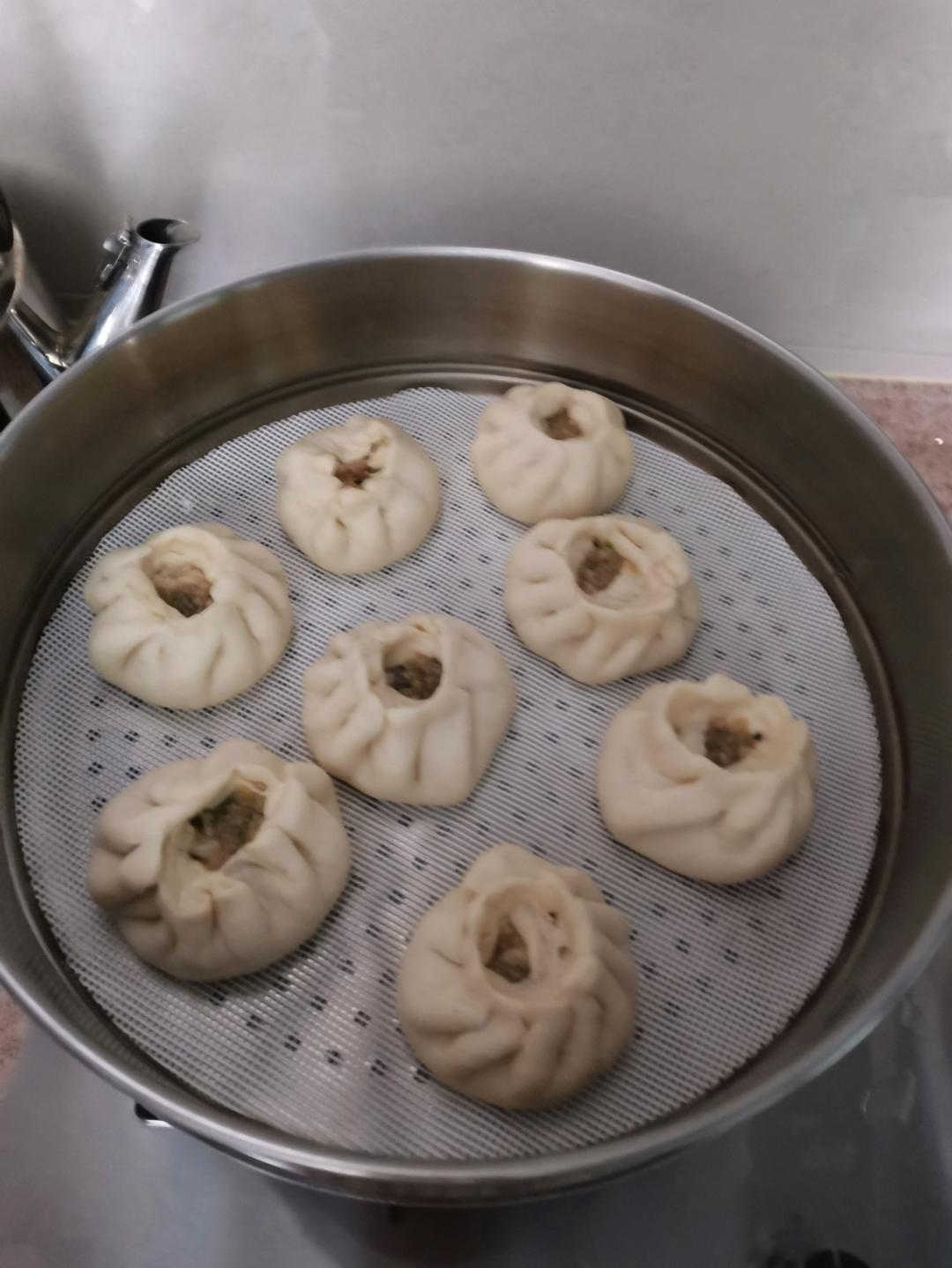 一次发酵肉包子