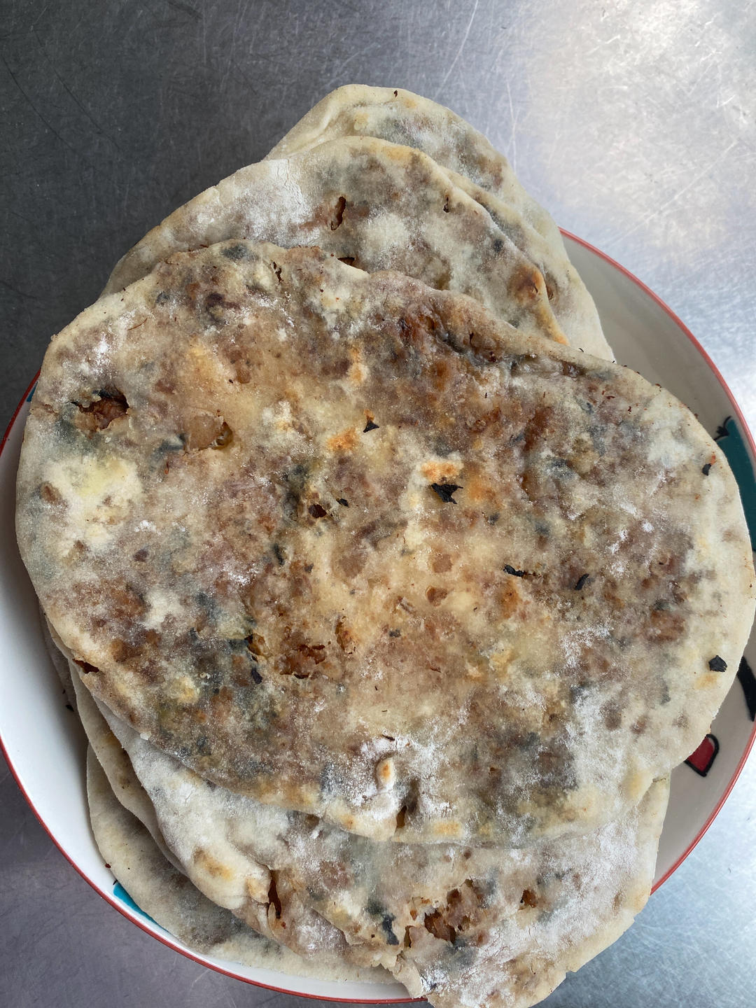不输给路边摊的梅干菜饼or锅盔