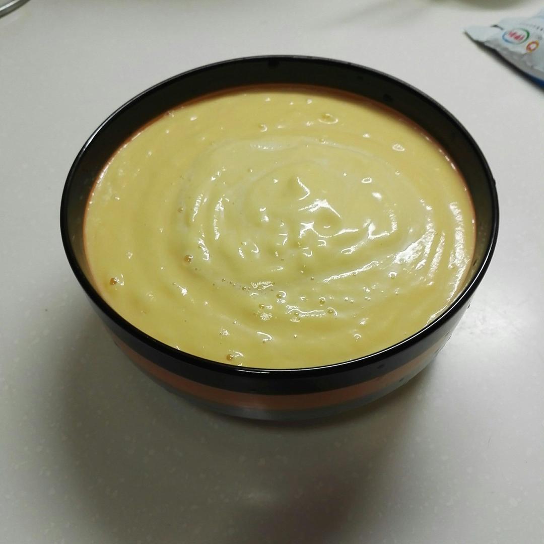 红薯牛奶粥