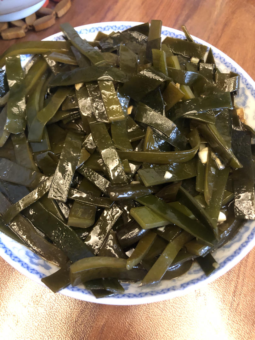 grace903做的凉拌海带海带头