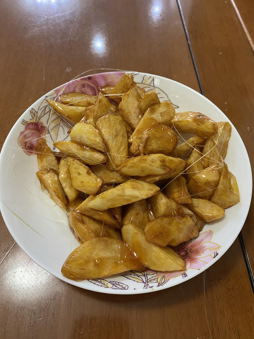不爱吃苦瓜做的拔丝山药
