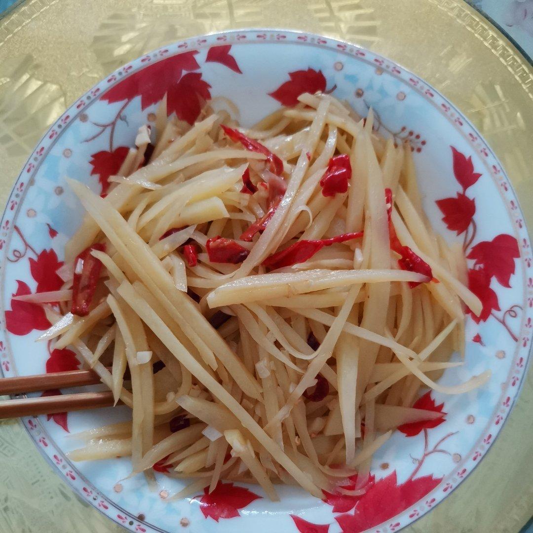 炒土豆丝（秘诀）