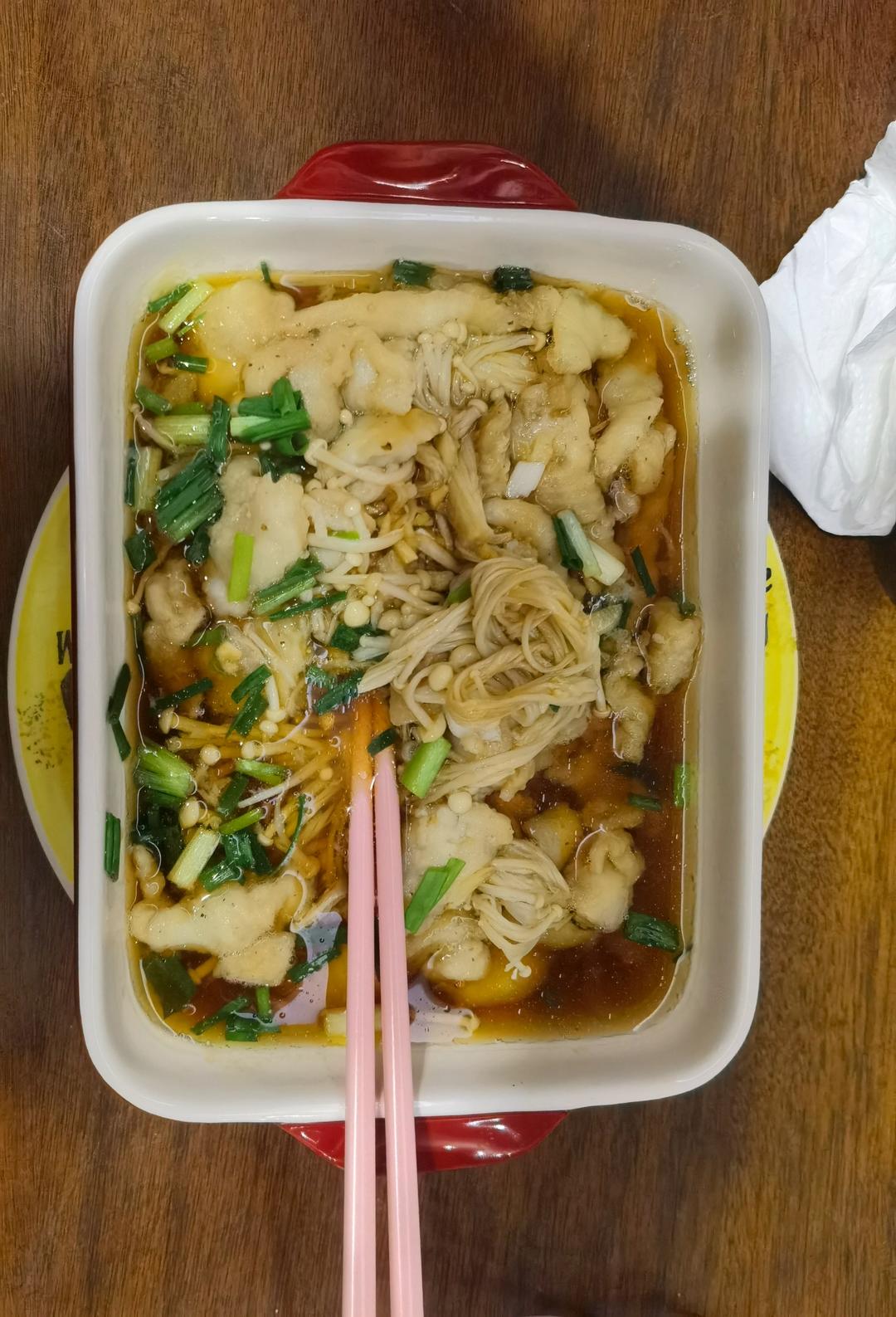 【0失败低脂减肥餐】蒜蓉粉丝金针菇龙利鱼/巴沙鱼