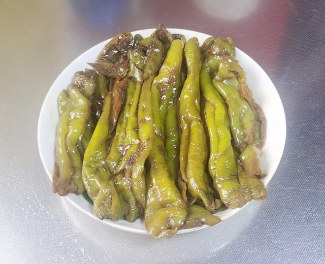 虎皮青椒(辣版)的做法