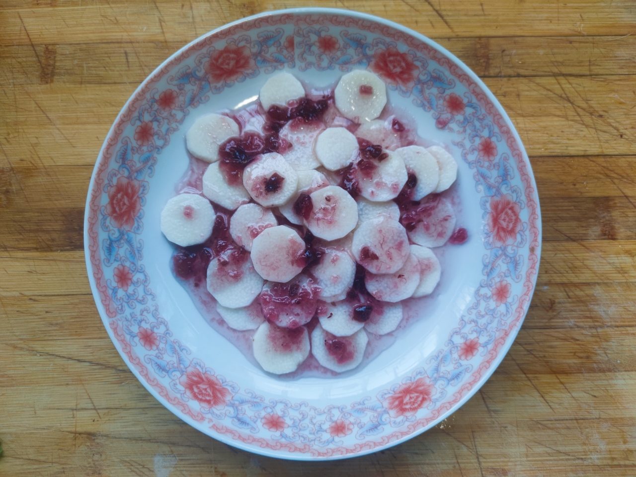 蜂蜜蓝莓山药:健脾好甜品的做法