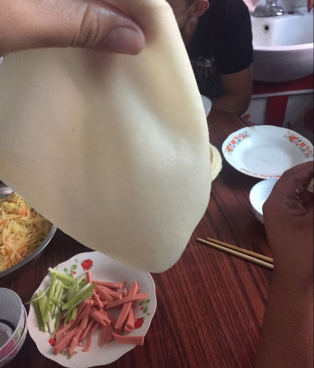 春饼 —薄如纸