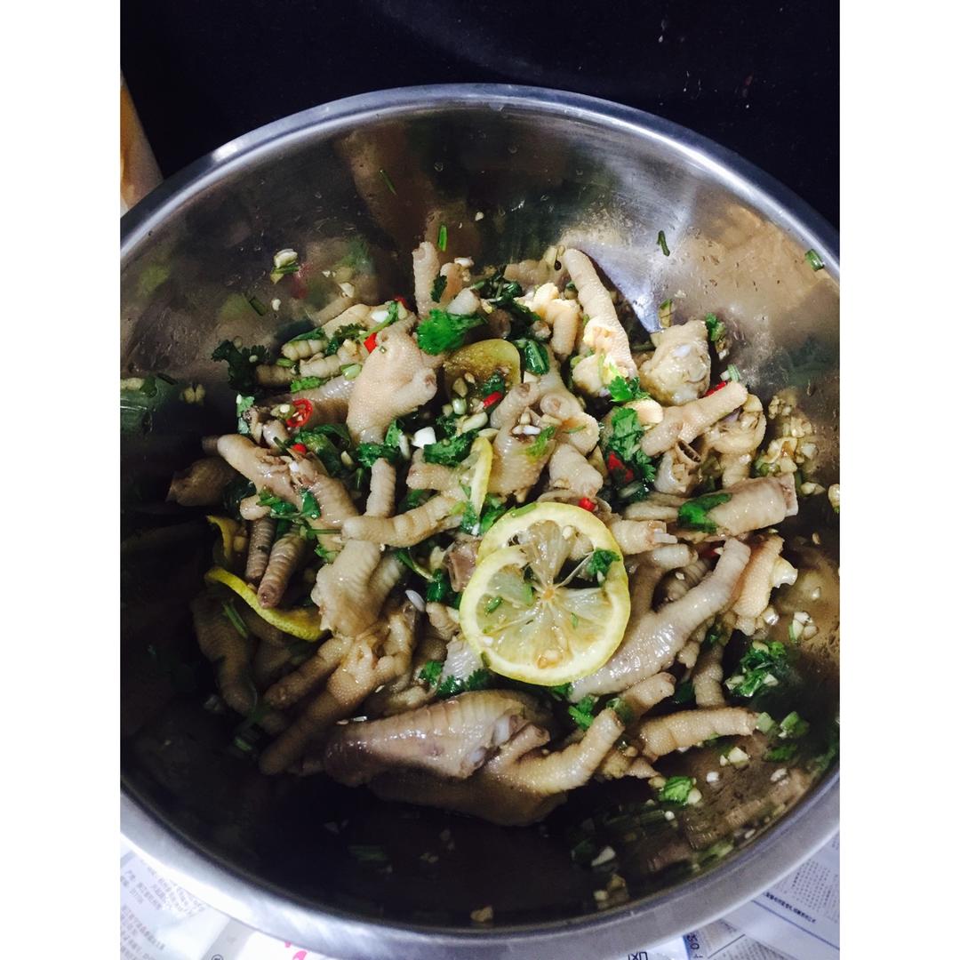 超好吃的🍋酸辣凤爪