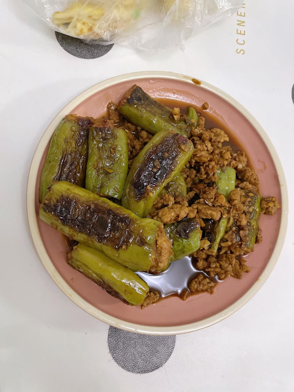 肉酿虎皮尖椒-你怎么那么好吃