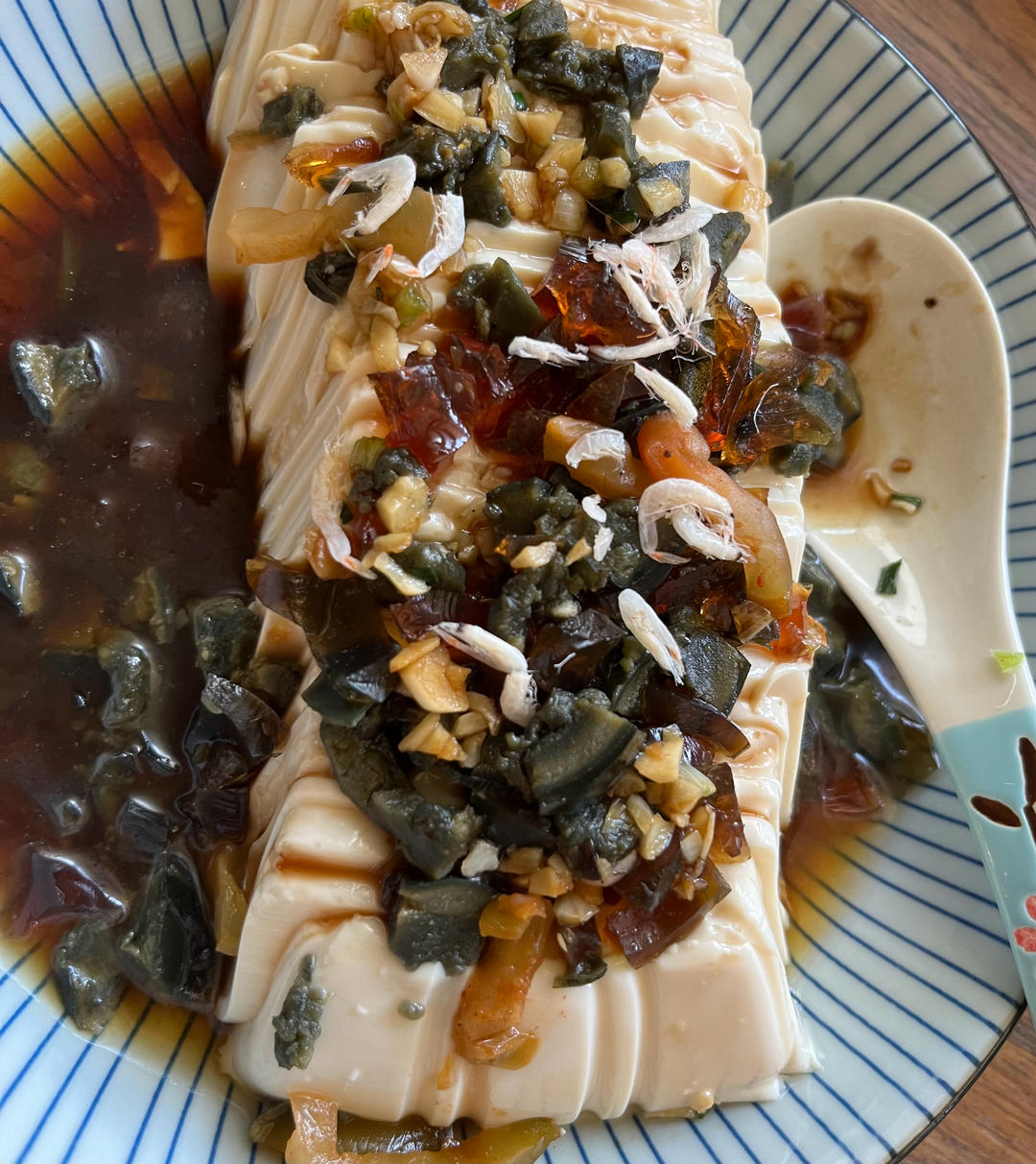 【最佳CP～】凉拌皮蛋豆腐✨