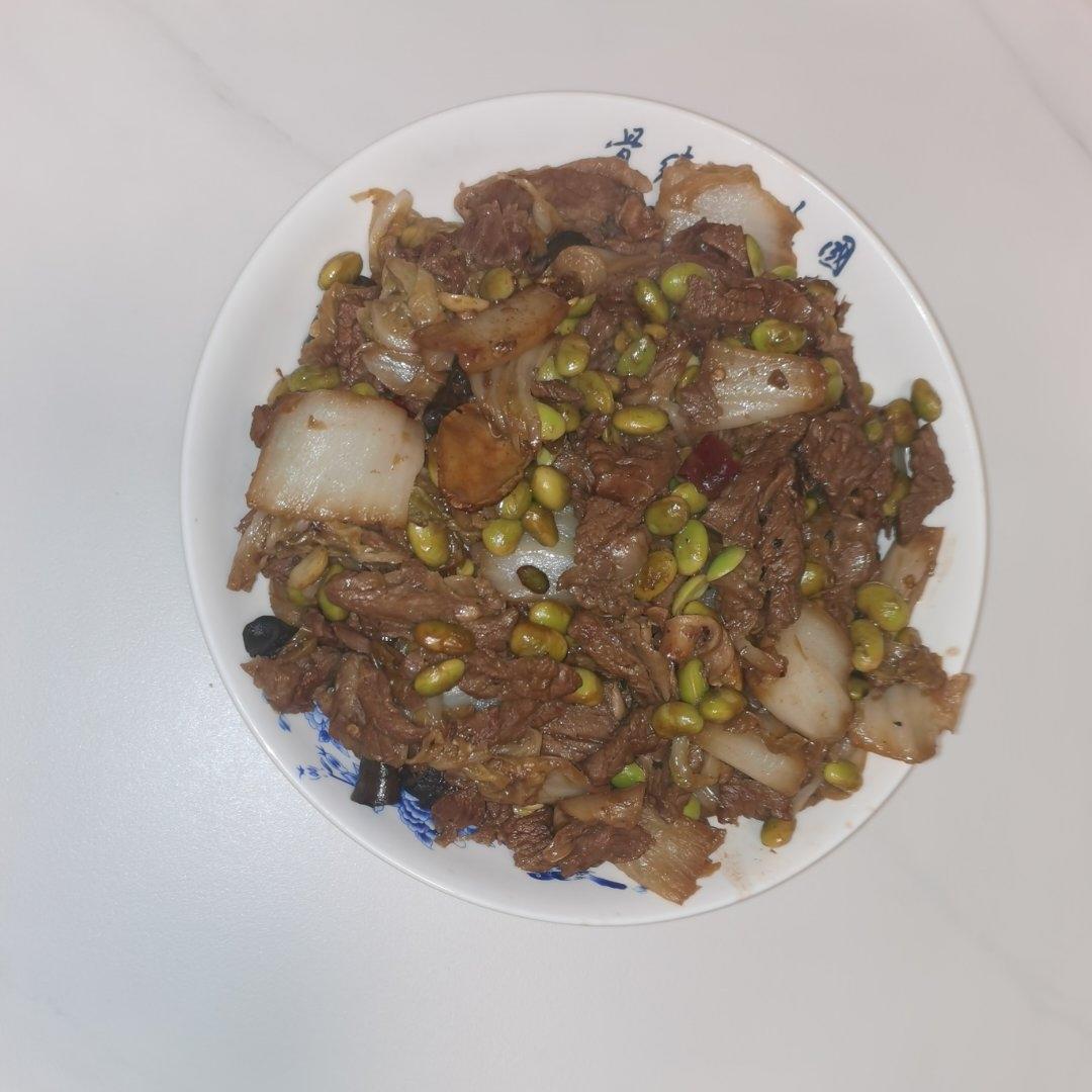 🔥毛豆炒牛肉这样做也太费米饭了吧❗️❗️