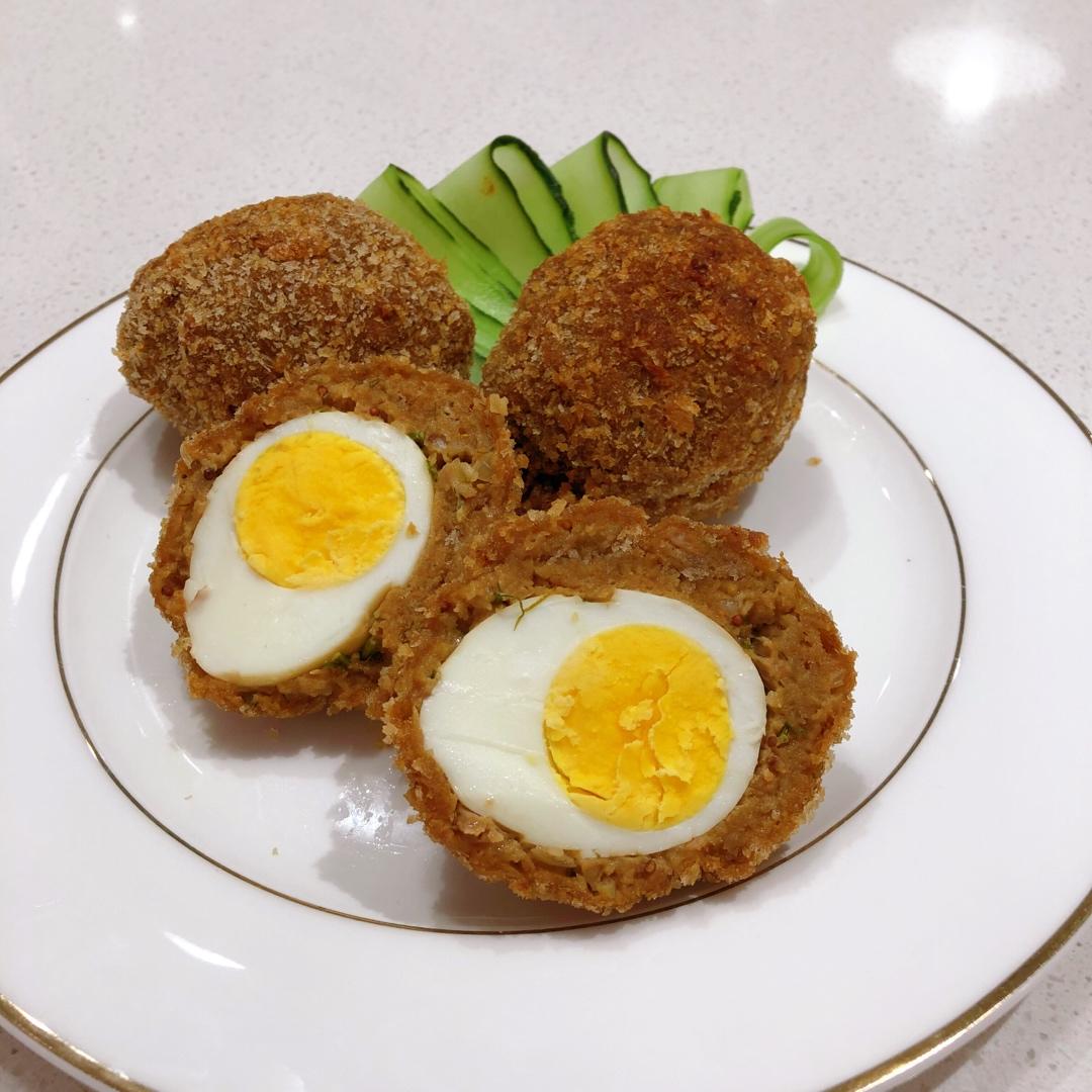 日本网红居酒屋的招牌菜品——苏格兰溏心蛋