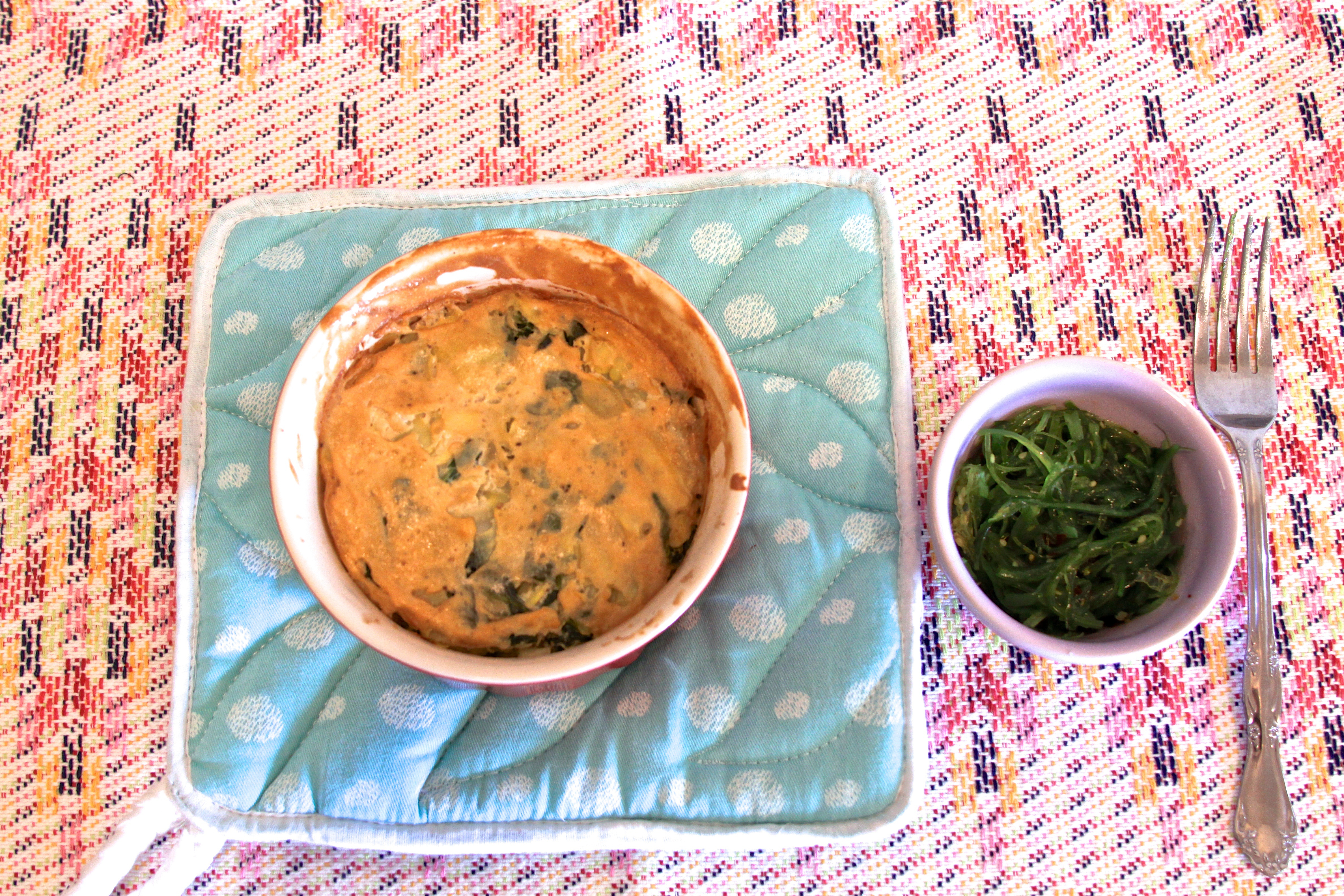 豆腐法式咸派（Tofu Quiche)