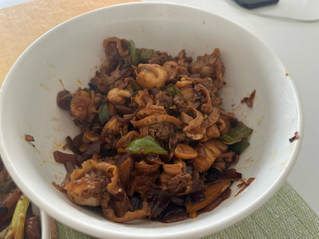 家常小炒扇贝肉