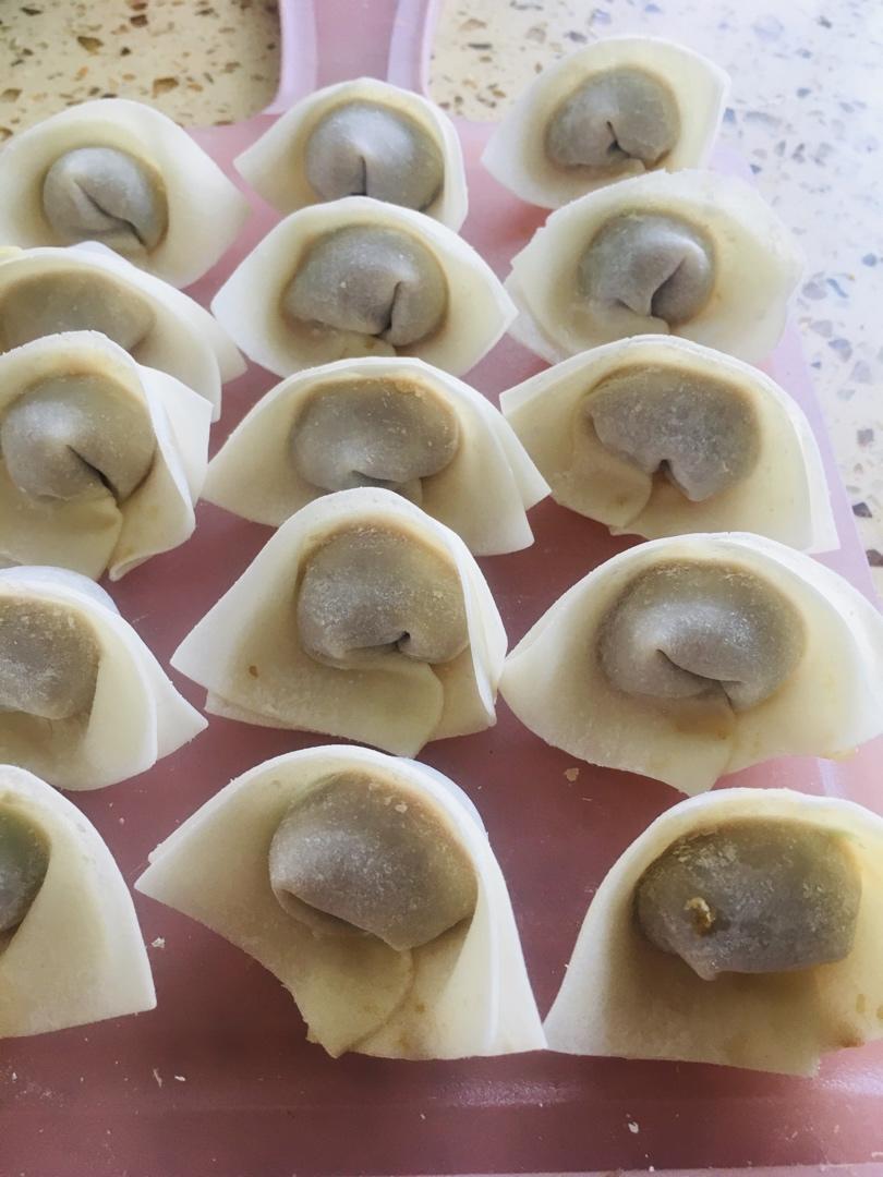 肉不柴的馄饨馅