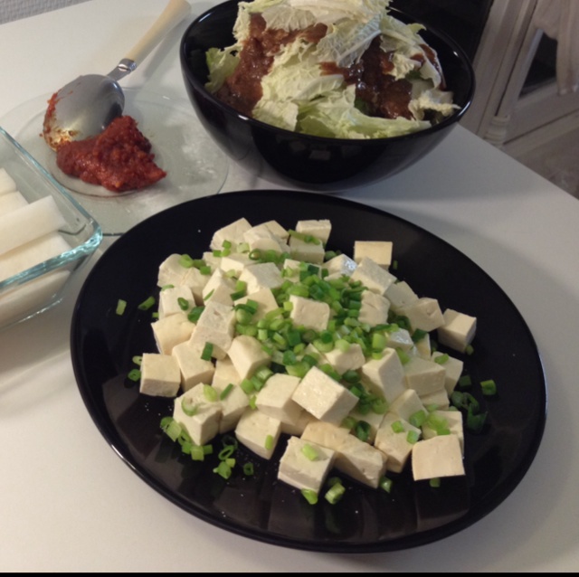 小葱拌豆腐