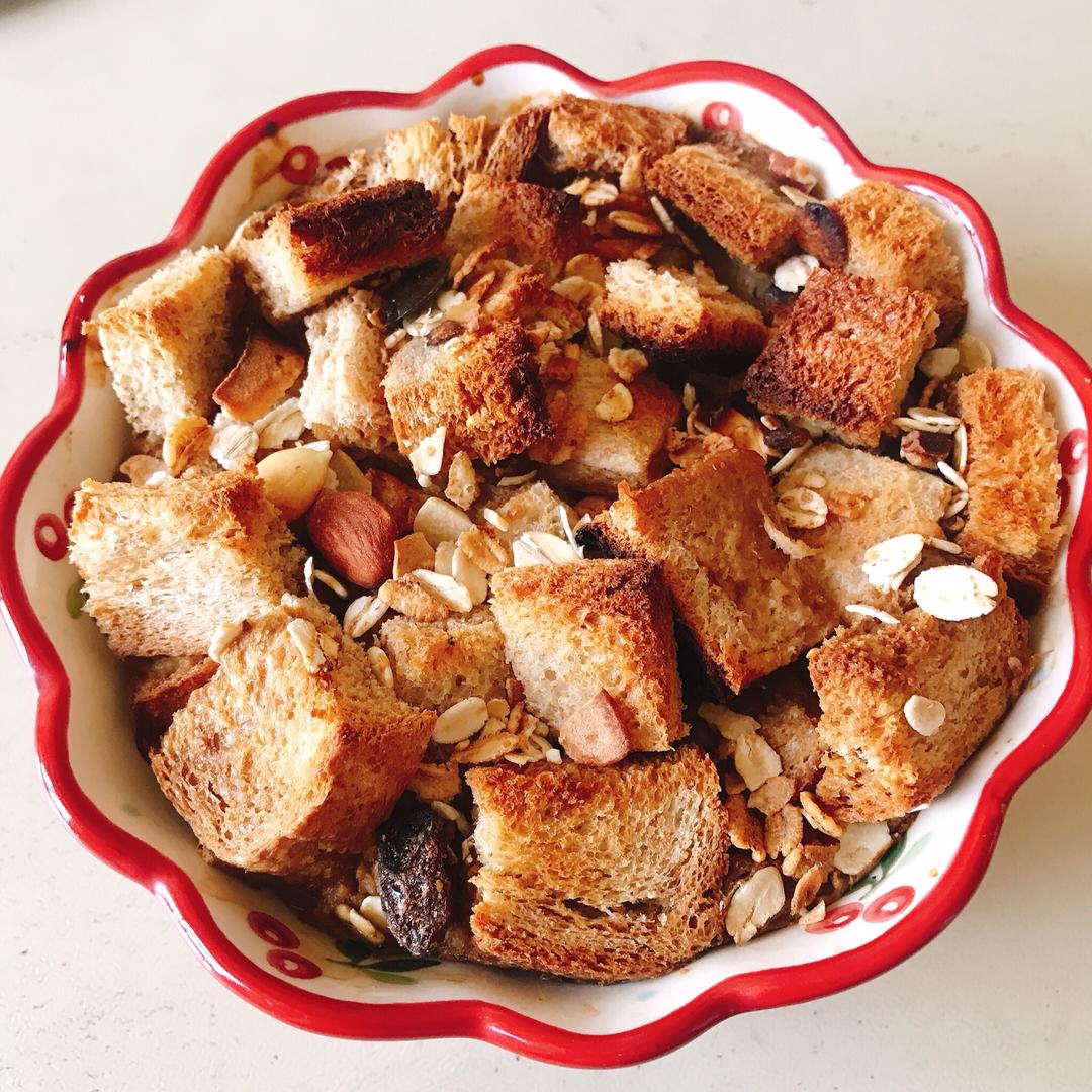 减脂之烤咖啡味面包的做法