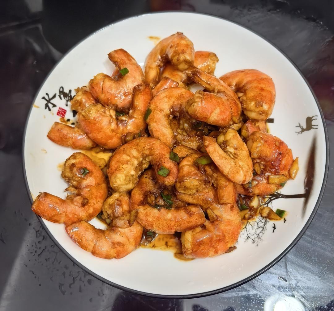 家庭版油焖大虾