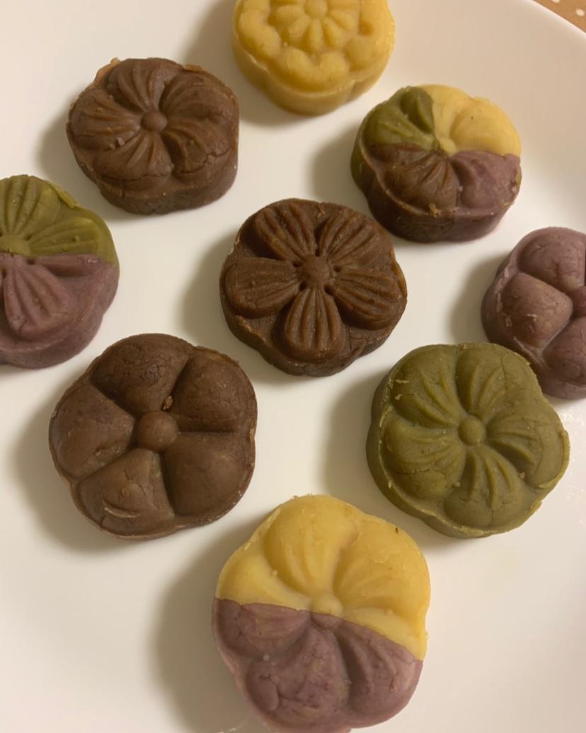 省时简易绿豆糕-免泡豆免过筛