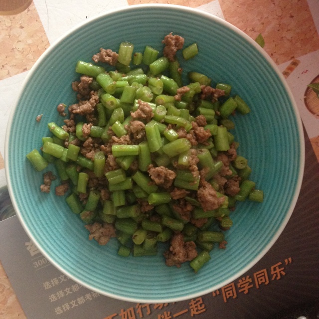 肉沫豆角