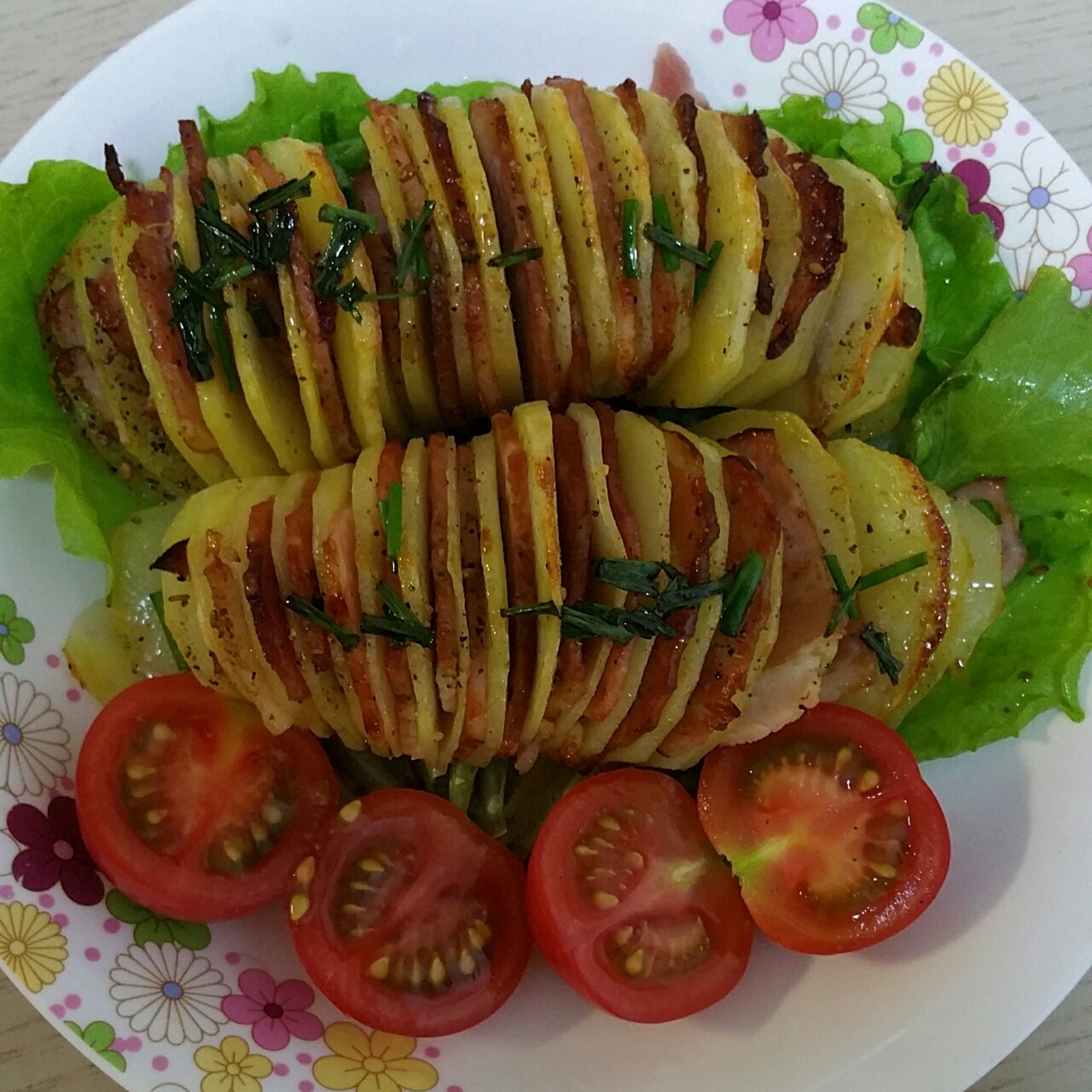 培根风琴烤土豆