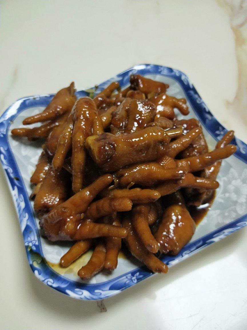 水若清华做的卤鸡爪