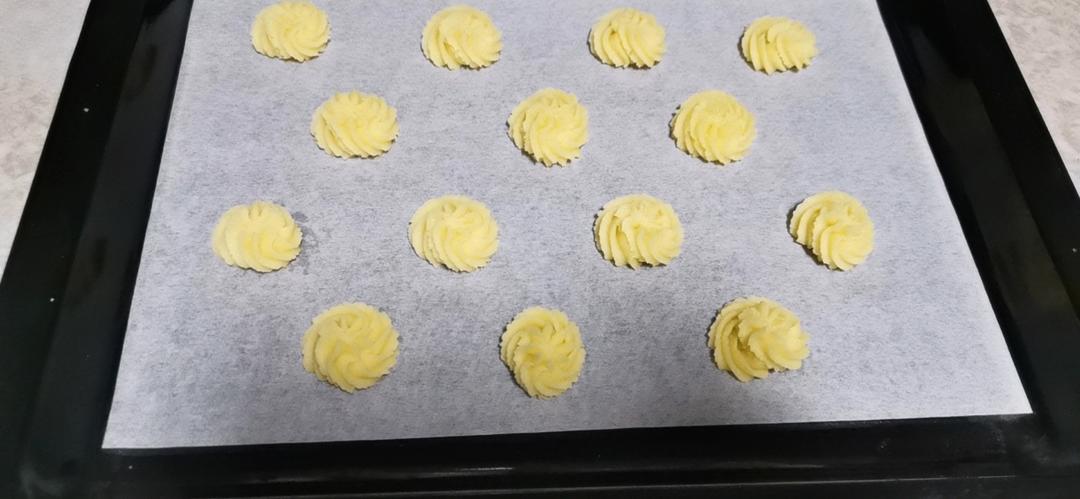 零失败花纹超级立体的黄油曲奇